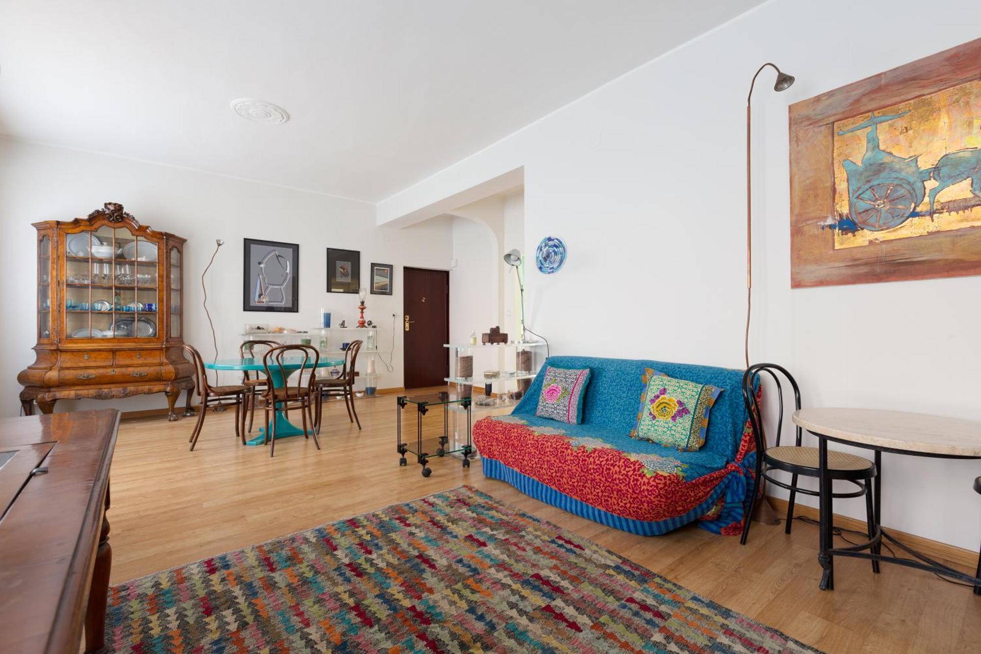 Milan-Linate Apartment With Balcony Bagian luar foto