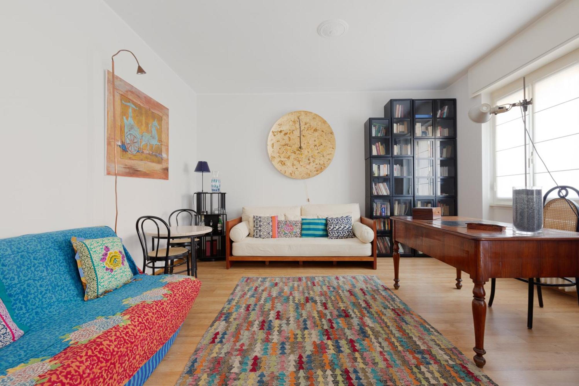 Milan-Linate Apartment With Balcony Bagian luar foto