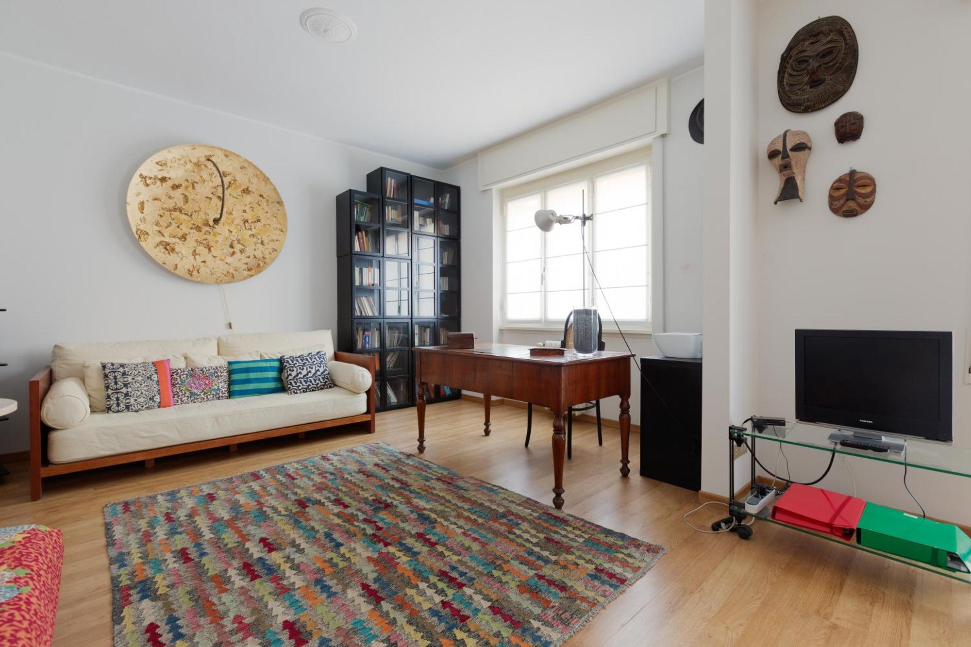 Milan-Linate Apartment With Balcony Bagian luar foto